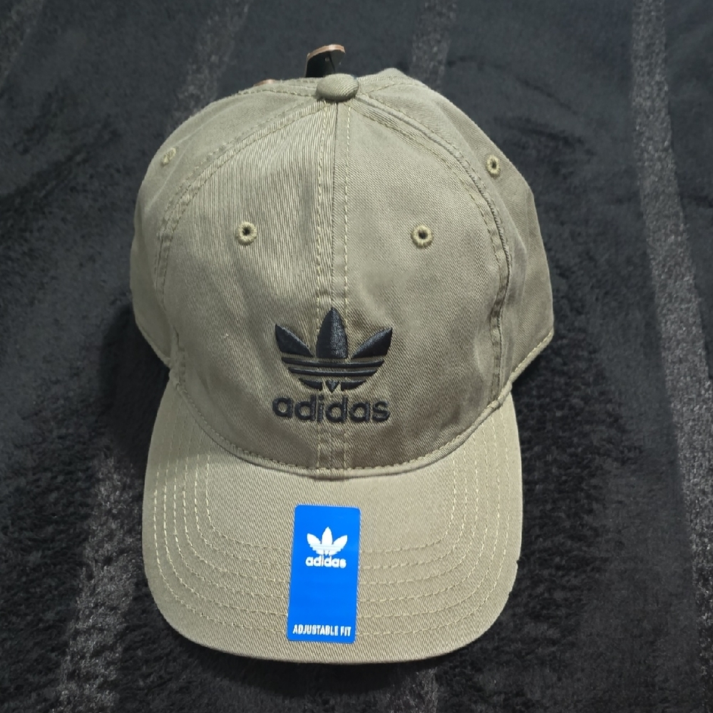 Adidas Khaki Green Adjustable Cap